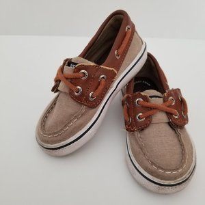 Sperry boy tan spring summer loafers shoes